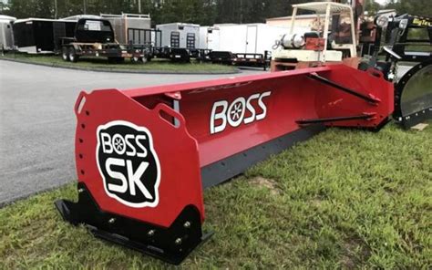 skid steer box plow